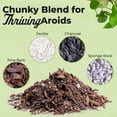 thumbnail image 2 of Organic Aroid Potting Mix by | Chunky Gardening Medium for Tropical Indoor House Plants | Peat Free | Proper Drainage (8qt), 2 of 3