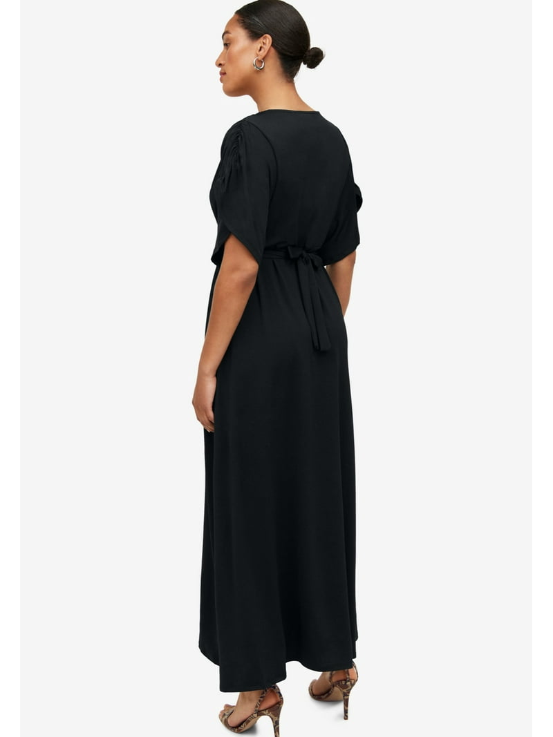 chinese dress ladies Plus Size Tiered Maxi Dress – 2020AVE