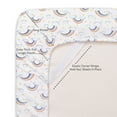 thumbnail image 6 of Supreme Kids Wrinkle Free Hypoallergenic Rainbow Bed Sheet Set, 6 of 6