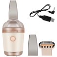 thumbnail image 2 of Desktop Vacuum Cleaner with 2 Replaceable Nozzle Rechargeable Mini Table Dust Sweeper Cordless Desk Dust Cleaner Capsule Shaped Table Dust Cleaner Detachable for Home Car Office Keyboard, 2 of 11