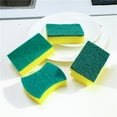thumbnail image 4 of XKHBDL 5 Pack Sponge, Non-Scratch Scrub Kitchen Sponge, Multipurpose, Odor-Less Dual-Sided for Dish Washing & Household Cleaning, Super Absorbent Multi Use Cleaning Sponge, 4 of 4