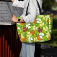 thumbnail image 4 of Wukai St. Patrick's Day3 Print Zipper Bag,large Beach Tote Bag,Waterproof Sandproof Bag,Grocery and Picnic Tote Travel Bag, 4 of 5