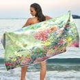 thumbnail image 6 of Coolnut Microfiber Beach Towels,Abstract Flowers Sand Free Beach Towel,Quick Dry Beach Towel, Extra Large Beach Towels for Adults,Kids 71"x31", 6 of 6