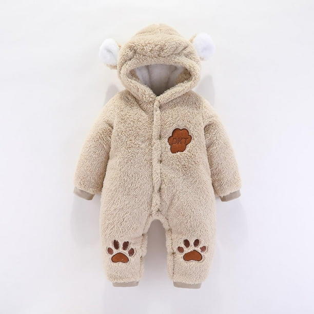 Odeerbi 2025 Newborn Baby Winter Girls Boys Clothes Warm Animal