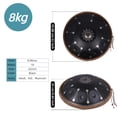 thumbnail image 2 of Handpan Drum Sets Classic Black 22inch Handmade 12notes Handpan for Professional Performance, 2 of 6