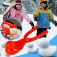 thumbnail image 3 of 4-Pack Snowball Maker Clip, Snow Sand Tool For With Comfort Grip, Lightweight & Wear-Resistant , Makes Cute Duck Shapes In Seconds, Protects Hands From Freezing Weather, 3 of 4