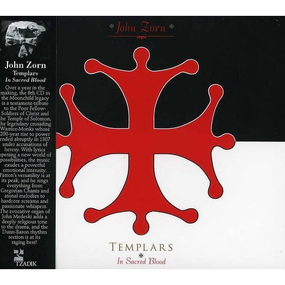 John Zorn - Templarsnin Sacred Blood - Music & Performance - CD