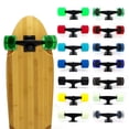 thumbnail image 6 of Victory Jump Cruiser Skateboard Trucks and Wheels Set, Skateboard Accessories, Skateboard Trucks 5 inch, Skateboard wheels 60mm, Skateboard Bearings (5 inch Black Truck w 60mm Gel Green Wheels), 6 of 7
