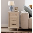 thumbnail image 2 of Farmhouse Side Table with Power Outlets & USB Ports & Drawer for Living Room, Bedroom, 2 of 7