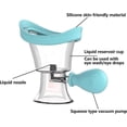thumbnail image 2 of Eye Wash Cup, Silicone Manual Air Pressure Eye Wash Cup Effective Eye Cleaning Tool Soothe Eye Fatigue Reduce Dust Cosmetic Irritation, 2 of 4