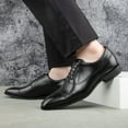 thumbnail image 6 of JITAI Oxford Classic Modern Shoes for Men Dress Shoes Black Size 9, 6 of 6