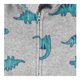 thumbnail image 3 of Jumpsuit Carter's Child of Mine Gris Estampado Dinosaurios 0-3M, 3 of 4