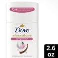thumbnail image 3 of Dove Advanced Care Antiperspirant Deodorant Stick for Helping Repair Skin Barrier After Shaving, Caring Coconut with 72-Hour Sweat & Odor Protection, 2.6 oz, 3 of 14