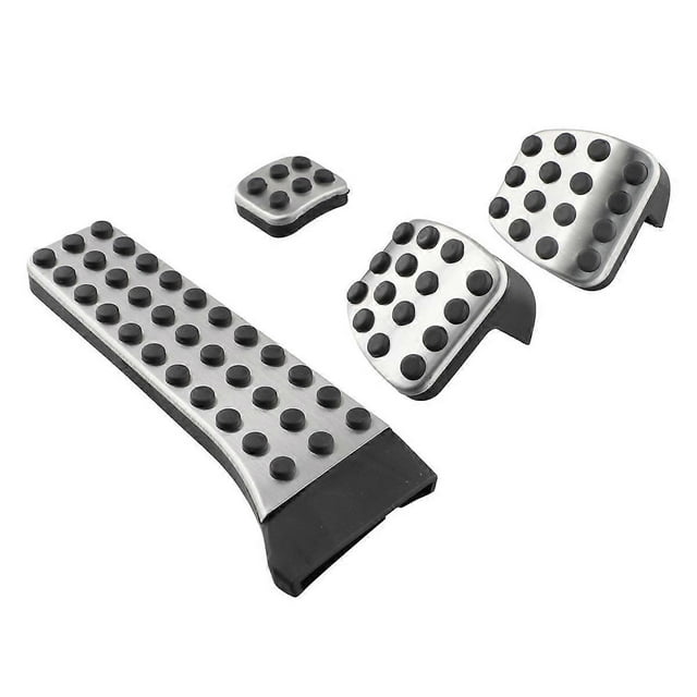 4Pcs Stainless Steel Pedal for Mercedes-Benz W202 W203 W204 W124 W210 W211 W212 W218 X204 R172 R231