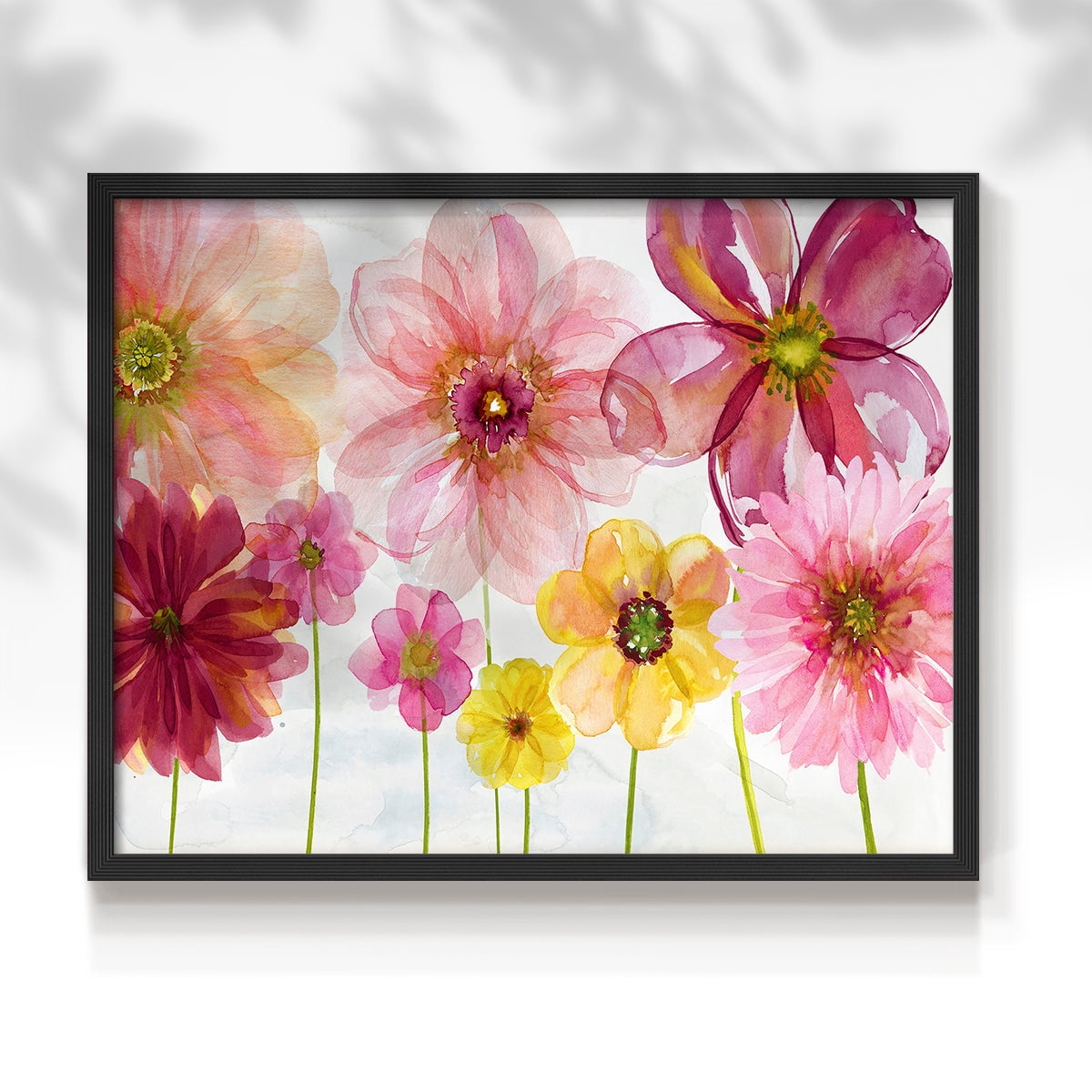 Pop Of Spring by Carol Robinson - Restickable Framed Giclée Print