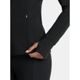 thumbnail image 4 of Avia Women's and Women's Plus SoftSculpt Zip Up Active Jacket, Sizes XS-4X, 4 of 6
