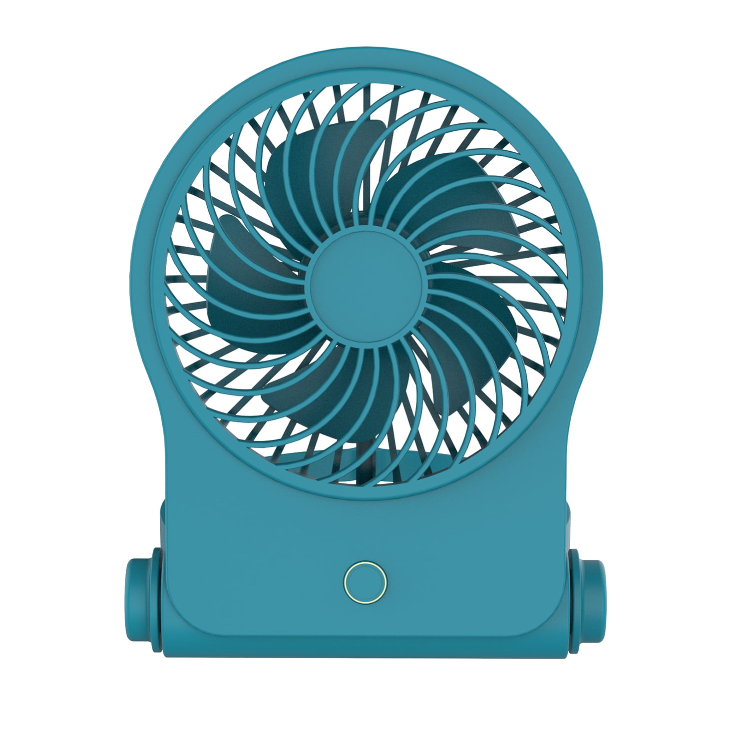 Mainstays 4 in On-the-Go Folding Personal Fan for Stroller, Car Seat and Treadmill, Cool Water