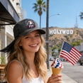 thumbnail image 5 of Lksixu 250 Anniversary USA Hat, 1776-2026 Year Bald Eagle & Flag Patriot Baseball Cap, Adjustable Retro Commemorative United States Trucker Hats America 250th Anniversary Hat for Men Women, 5 of 6