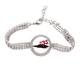 thumbnail image 1 of Pulsera de tobillera Unbranded Patron japones Sakura y Fuji cadena de tenis, 1 of 3