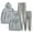 Gray, variant on Maddox Batson MB Logo Hoodie Jogger Pants Two Piece Sets Sweatshirts Sweatpants Women Men's Set