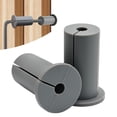 thumbnail image 1 of 2 PCS Starlink Wall Grommets Kit 1" Silicone Wall Bushing-Waterproof Drywall Tv Cord Pass Through Split Rubber Cable Grommet for Starlink Dishy Ethernet Cables Router (Grey 2-1/16" Height) Grey-2, 1 of 8
