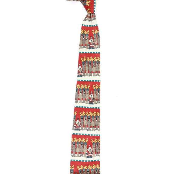 John Ashford Men's Multi-Colored Novelty Tie
