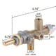 thumbnail image 4 of Gasoline Inlet Pipe With Regulator Assembly For Cruze Opel 13375051 13364535, 4 of 5