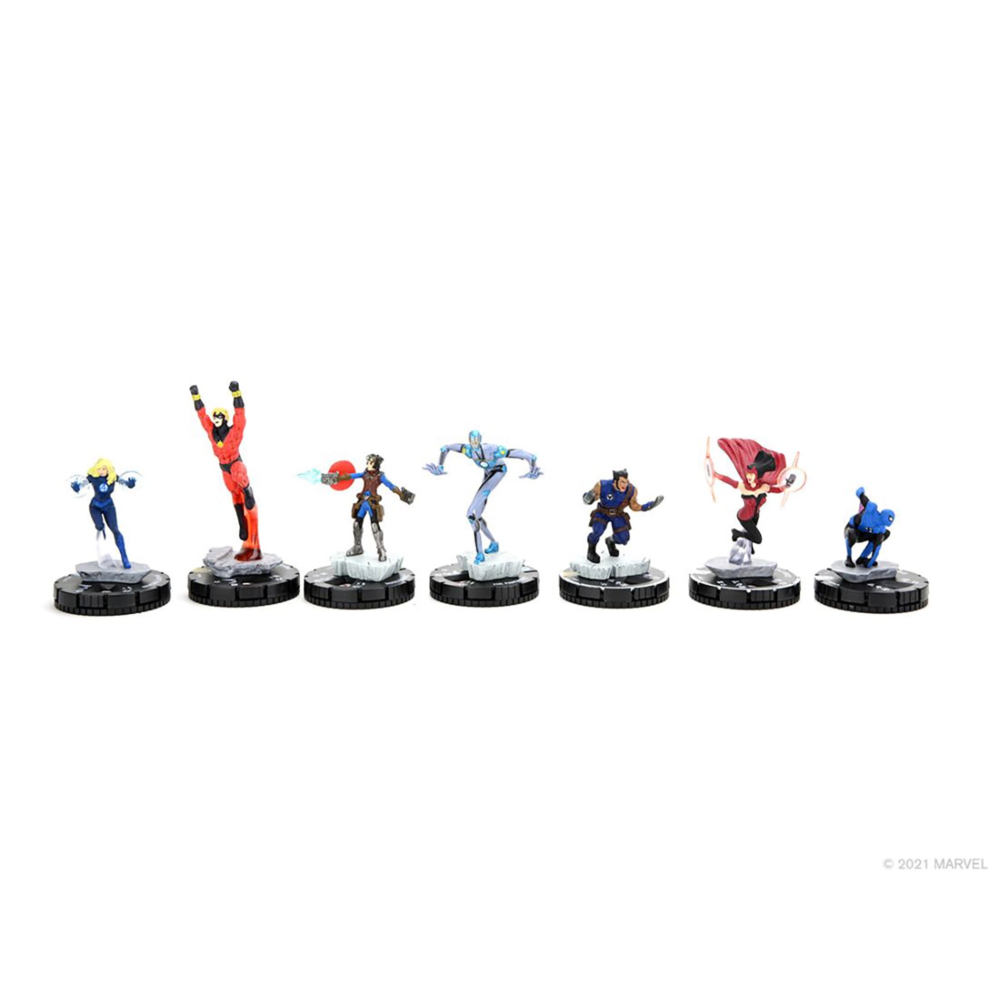 Marvel HeroClix: Avengers Fantastic Four Empyre Booster Brick - 50 Miniatures, WizKids, Randomly Assorted, Pre-painted, RPG