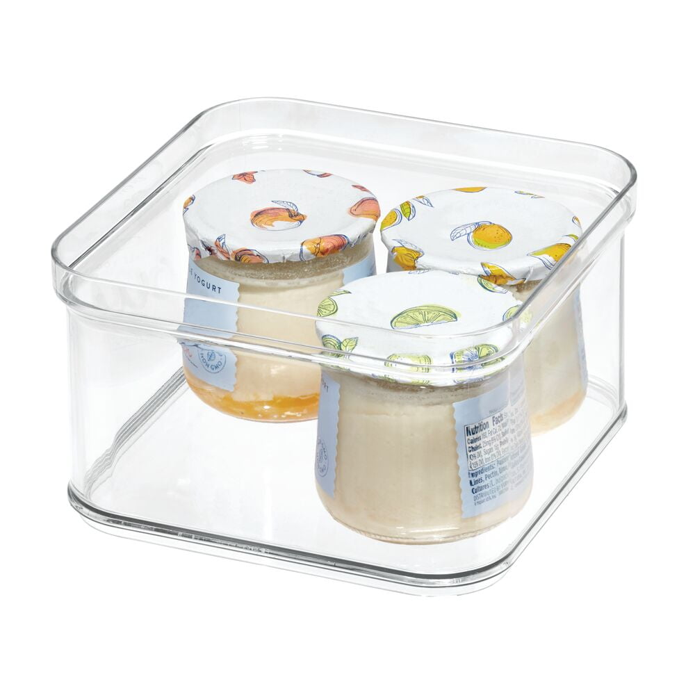 Senza BPA 14.82 x 6.32 x 3.76 Bagno Ufficio iDesign Crisp Contenitore in plastica dispensa Grande Frigorifero armadietto impilabile modulare per congelatore con Maniglie 3 sezioni Senza BPA 14.82 x 6.32 x 3.76 Bagno Ufficio iDesign Crisp Contenitore in plastica dispensa Grande Frigorifero armadietto impilabile modulare per congelatore con Maniglie 3 sezioni