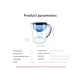 thumbnail image 2 of 14-Cup Capacity Large Water Filter Pitcher For A And Drinking Water With 1 Filter, BV Certified, Reduces 99% Of Lead, Reduces PFAS, PFOA/PFOS, Chlorin, 2 of 4
