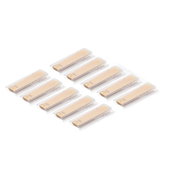 10pcs Bb Tenors Saxophone Reeds Strength 2.0/2.5/3.0 Tone Sax Instrument Reed