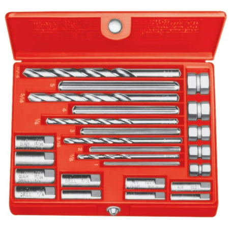 Screw Extractor Sets, Drill Bits 1-5;Extractors 1-5;Drill Guides Nos.
