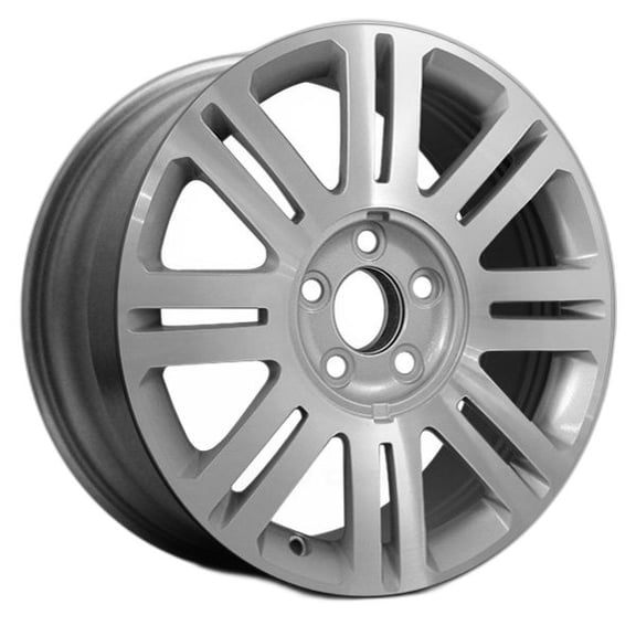 2006 Lincoln Zephyr 17" Machined Silver OEM Factory Wheel Rim 6H6Z1007AA