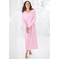 thumbnail image 6 of Dreams & Co. Plus Size Thermal Henley Nightgown, 6 of 6
