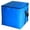 Blue, variant on HonorHut Storage Bags with Zipper Large Moving Bags Durable Square Packing Bags Waterpoof Storage Totes Holiday Accessories Bag 26x26x26Inch Black