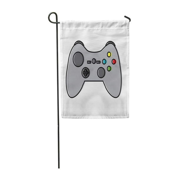 POGLIP Activity Controller Video Game Classic Competition Computer Console Control Garden Flag Decorative Flag House Banner 12x18 inch