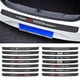 thumbnail image 2 of Universal 4D Fibra De Carbono Maletero Trasero Parachoques Pegatina Protector Almohadilla Scuff Alféizar Antiarañazos Cubierta De Calcomanía Tira, 2 of 4