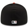 thumbnail image 4 of Men's New Era Black/Orange San Francisco Giants Authentic Collection On-Field 59FIFTY Fitted Hat, 4 of 6