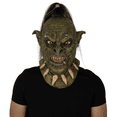 thumbnail image 1 of Máscara Orco Guerrero Fantasía Halloween Cosplay Disfraz, 1 of 6