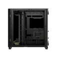 thumbnail image 6 of Corsair AIR 5400 LX-R RGB iCUE LINK Triple Chamber Mid-Tower PC Case-Black with 3x iCUE LINK LX-R RGB 120mm reverse-rotor fans and System Hub Pre-Installed, BTF Back Plug Motherboard Design, 6 of 12