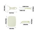 thumbnail image 3 of Ceramic Fruit Knife Set 3 Piece Household Multi Functional Fruit Knife Food Supplement Knife Peeling Knife, 3 of 6