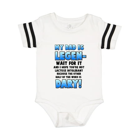 

Inktastic Legendary Dad Gift Baby Boy or Baby Girl Bodysuit