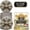 White Pearls, variant on Supa Ant Wide Mouth Canning Lids, Rust proof, Buckle proof and Leak proof Jar Lids, Food-Grade Canning Supplies for Jars, Blue, 50 Lids Pack