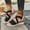 39, variant on Eltusu Women Espadrilles Wedge Sandals, Ankle Strap Open Toe No Slip Summer Platform Shoes 40 Size 7.5