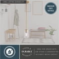thumbnail image 6 of Beverly Gold Muted Brass Mini Pendant Ceiling Light Clear Glass Shade, LED Compatible, 6 of 13