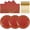 Red Gold Dot, variant on 2026 Hot Sale 75PCS Red Gold Dot Disposable Party Dinnerware Set, Paper Plates Napkins Gold Forks Decor, Serves 25 Guests, Disposable Tableware for Christmas Birthday Wedding Holiday Party