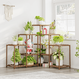 Bamworld Plant Stand Wall Hanging Planters For Indoor Plants Plant