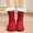Red, variant on Socks for Women & Men Warm Winter Fuzzy Socks Universal Thick Sleep Socks Warm Floor Couple's Mid Tube Socks