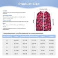 thumbnail image 5 of Cauagu Orchids Flowers Print Sun Protection Jacket for Teen,Full-Zipper Long Sleeve Sun Shirts with Pockets UV Hoodie Shirts Outdoor Athletic Jacket-XX-Large, 5 of 7