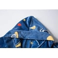 thumbnail image 3 of Girls Boys Robe Cotton Towel Animal Unicorn Hooded Bathrobe, 3 of 7